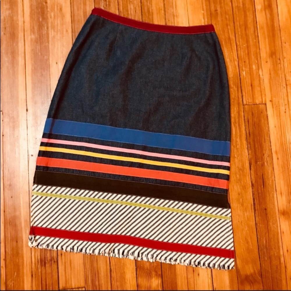 Neesh Anthropologie Midi Skirt